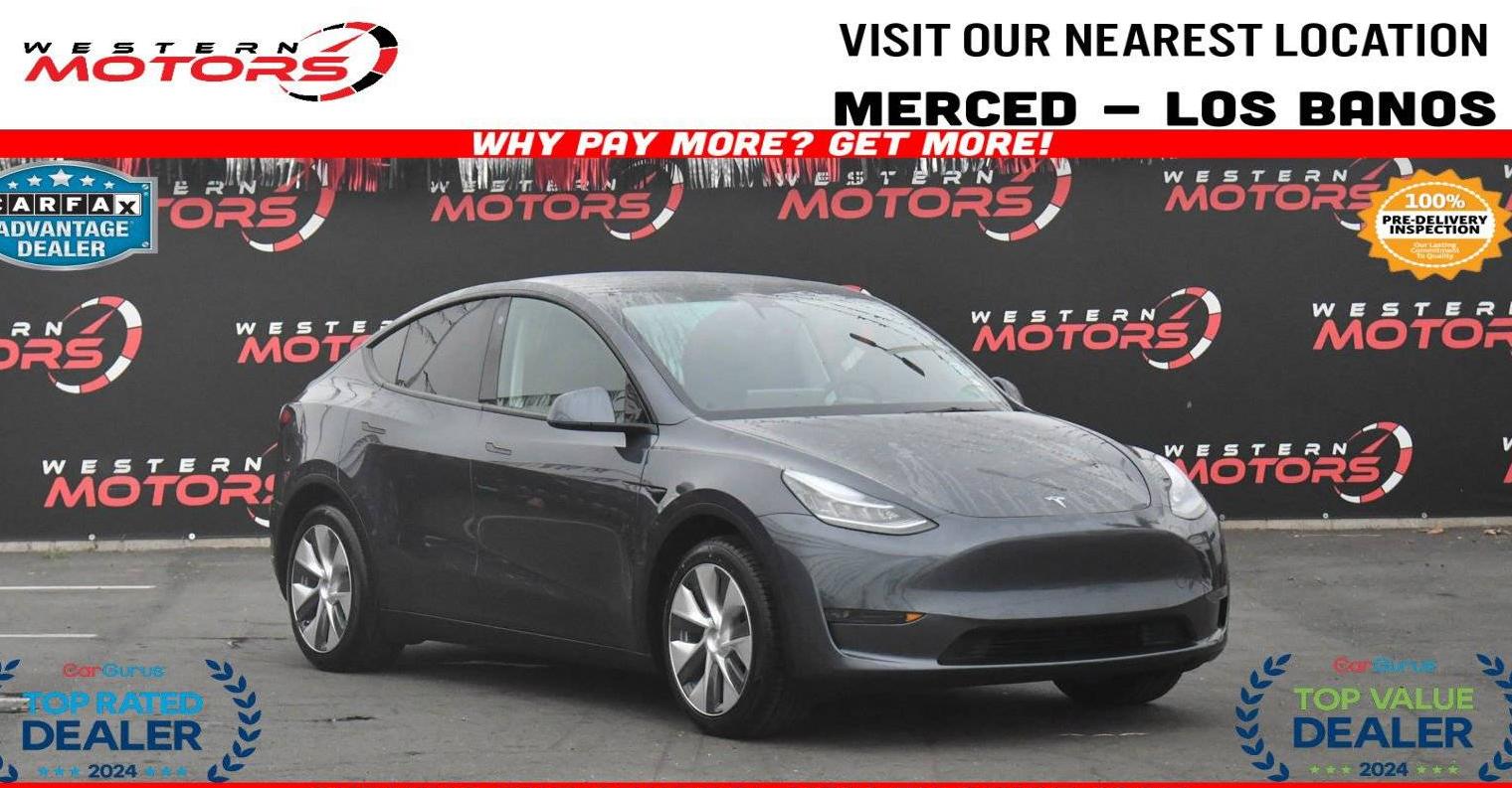 TESLA MODEL Y 2021 5YJYGDEE7MF086117 image